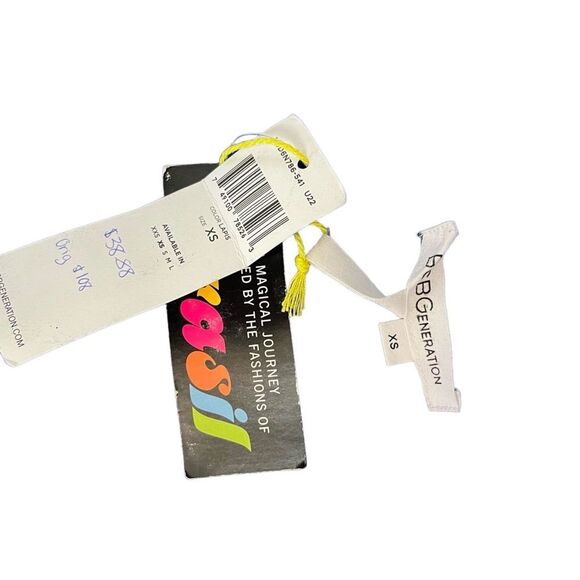 BCBGeneration BCBG Fairy High Low Blue LAPIS Sleeveless Flowy Dress NWT sz XS - Picture 14 of 15